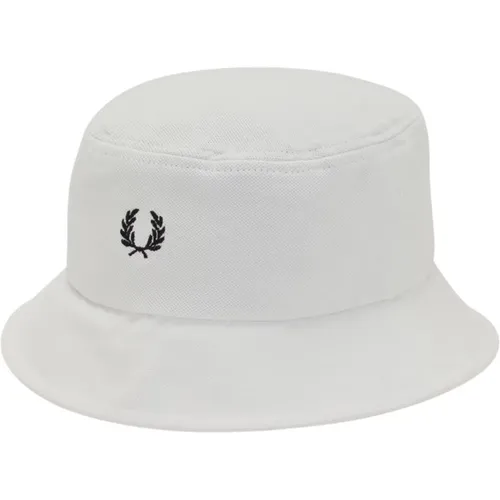 Hats, unisex, , Size: ONE SIZE Classic Cotton Bucket Hat - Fred Perry - Modalova