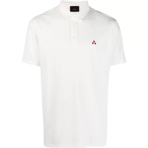 Logo-Embroidered Polo Shirt for Men , male, Sizes: L, 3XL, M, S, XL, 2XL - Peuterey - Modalova