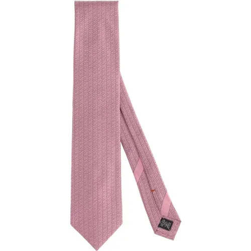 Ties, male, , Size: ONE SIZE Silk Tie - Ermenegildo Zegna - Modalova