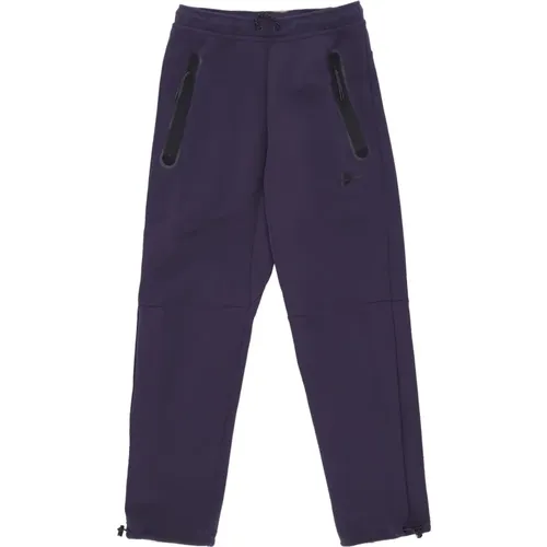 Straight Trousers, male, , Size: S Tech Fleece Lightweight Tracksuit Pants - Nike - Modalova