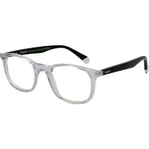 Glasses, unisex, , Size: ONE SIZE Transparent Rectangle Optical Frames - Polaroid - Modalova
