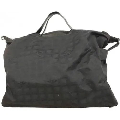 Pre-owned Weekend Bags, female, , Size: ONE SIZE Pre-owned Vintage Nylon Weekend Bag - Chanel Vintage - Modalova