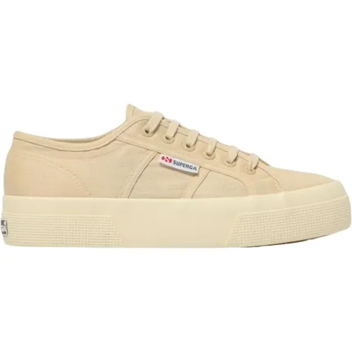 Sneakers, male, , Size: 5 US Canvas Platform Sneakers - Superga - Modalova