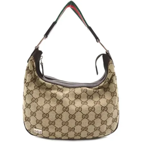 Pre-owned Shoulder Bags, female, , Size: ONE SIZE Pre-owned Canvas gucci-bags - Gucci Vintage - Modalova