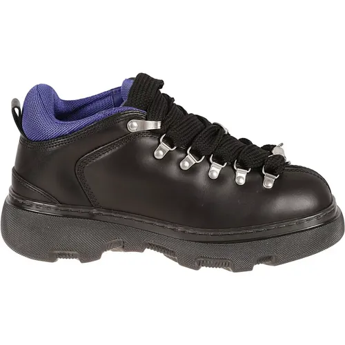 Lace-up Boots, male, , Size: 8 US MF Trek Lace-up Boots - Burberry - Modalova