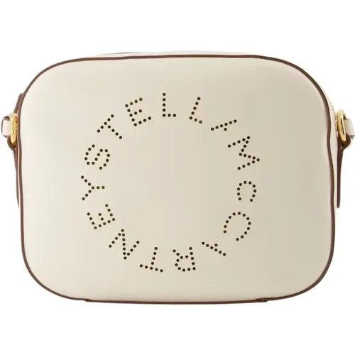 Perforated Logo Mini Crossbody Bag , female, Sizes: ONE SIZE - Stella Mccartney - Modalova