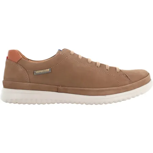 Taupe Sneakers für Herren , Herren, Größe: 45 EU - mephisto - Modalova