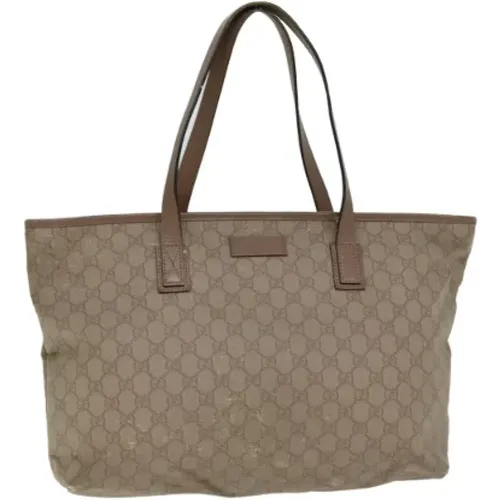 Pre-owned Tote Bags, female, , Size: ONE SIZE Pre-owned Leather totes - Gucci Vintage - Modalova