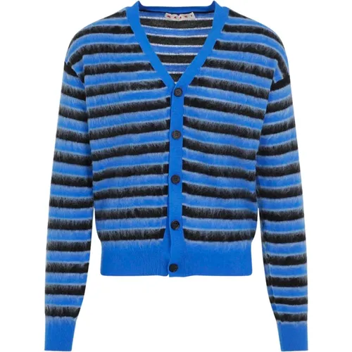 Cardigan Sweater , male, Sizes: M, L, S - Marni - Modalova