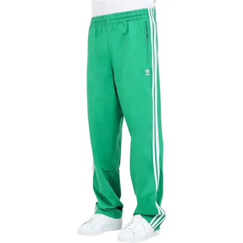 Grüne Firebird Classics Hose Herren , Herren, Größe: S - adidas Originals - Modalova