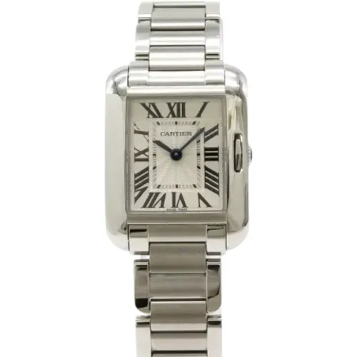 Pre-owned Watches, female, , Size: ONE SIZE Pre-owned Stainless Steel watches - Cartier Vintage - Modalova