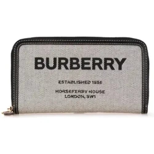 Pre-owned Canvas wallets , female, Sizes: ONE SIZE - Burberry Vintage - Modalova