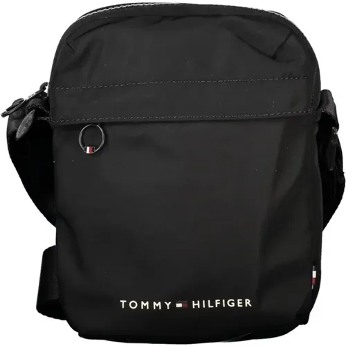 Messenger Bags, male, , Size: ONE SIZE Polyester Men's Shoulder Bag - Tommy Hilfiger - Modalova