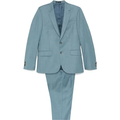 Single Breasted Suits, male, , Size: M Wool-Cashmere Suit Set - Paul Smith - Modalova