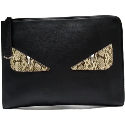 Pre-owned Clutches, female, , Size: ONE SIZE Pre-owned Fabric fendi-bags - Fendi Vintage - Modalova