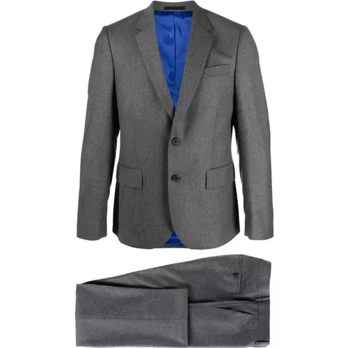 Tailored Grey Suit , male, Sizes: L, M - Paul Smith - Modalova