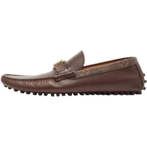 Pre-owned Canvas flats , male, Sizes: 8 UK - Louis Vuitton Vintage - Modalova