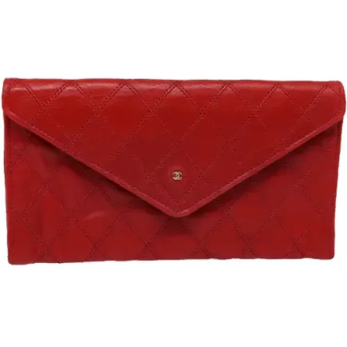 Pre-owned Leather wallets , female, Sizes: ONE SIZE - Chanel Vintage - Modalova