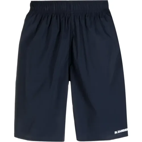 Blaue lässige Shorts für Männer - Jil Sander - Modalova