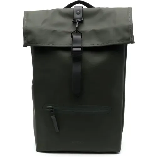 Top flap W3 backpack - , male, Sizes: ONE SIZE - Rains - Modalova