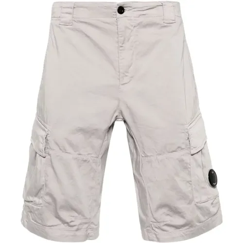 Casual Shorts, male, , Size: S Flex Cargo Shorts - C.P. Company - Modalova