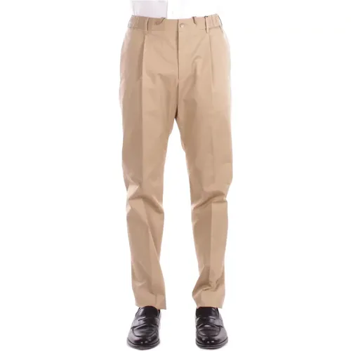 Suit Trousers, male, , Size: M Trousers - Tagliatore - Modalova