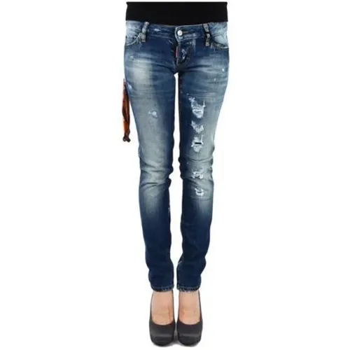Stylish Upgrade: 470 Skinny Jeans , female, Sizes: M - Dsquared2 - Modalova