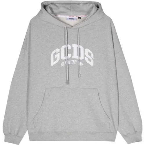 Hoodies, male, , Size: XL Sweaters Grey - Gcds - Modalova