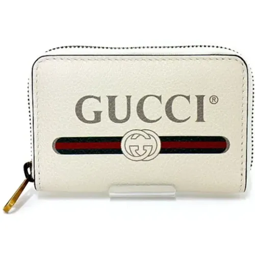 Pre-owned Wallets, female, , Size: ONE SIZE Pre-owned Leather wallets - Gucci Vintage - Modalova