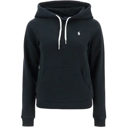 Iconic Pony Logo Hoodie , Damen, Größe: M - Polo Ralph Lauren - Modalova