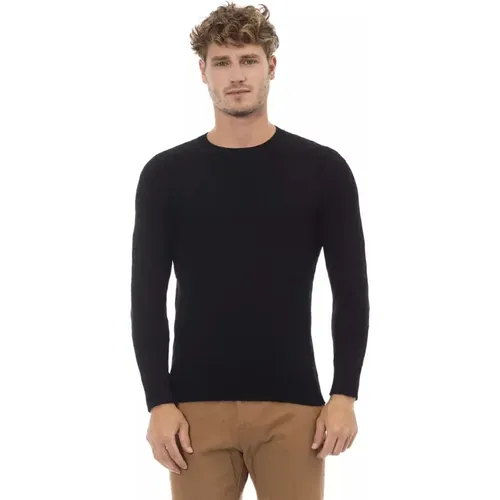 Crewneck Sweater , male, Sizes: XL, S, M, L - Alpha Studio - Modalova