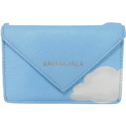 Pre-owned Wallets, female, , Size: ONE SIZE Pre-owned Leather wallets - Balenciaga Vintage - Modalova