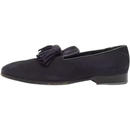 Pre-owned Suede flats , female, Sizes: 8 UK - Jimmy Choo Pre-owned - Modalova