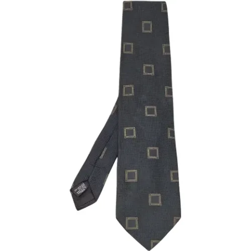 Pre-owned Accessories, male, , Size: ONE SIZE Pre-owned Silk home-office - Armani Pre-owned - Modalova