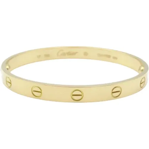 Pre-owned Jewellery, female, , Size: ONE SIZE Pre-owned Gold bracelets - Cartier Vintage - Modalova