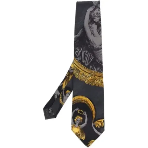 Pre-owned Accessories, male, , Size: ONE SIZE Pre-owned Silk home-office - Versace Pre-owned - Modalova