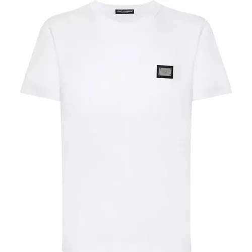 Stylish T-Shirt for Men , male, Sizes: M - Dolce & Gabbana - Modalova