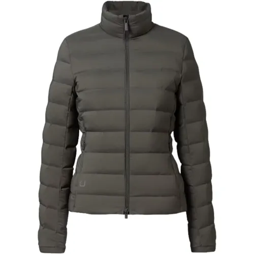 Olive Down Jacket , female, Sizes: L, XL, S - UBR - Modalova