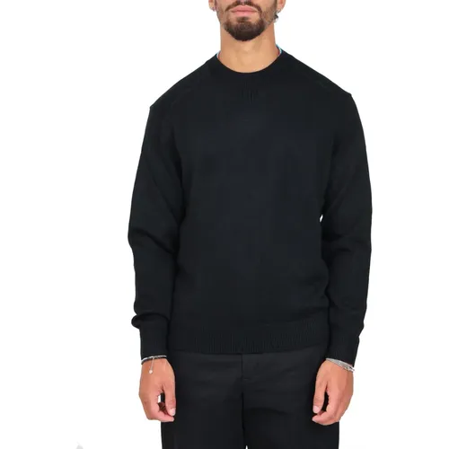 Basic Crewneck Sweater , male, Sizes: M, 2XL, XL, L, S - Emporio Armani - Modalova