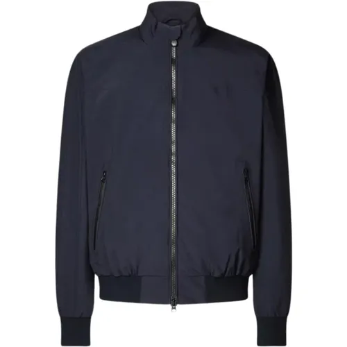 Bomber Jackets, male, , Size: 2XL Mens Finlay Jacket - Classic Style, Windproof and Water-Repellent - Save The Duck - Modalova