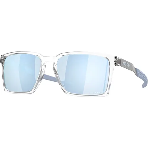 Prizm Sapphire Polarized Sonnenbrille , unisex, Größe: 56 MM - Oakley - Modalova