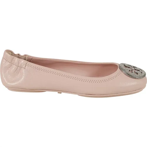 Minnie Travel Ballet Pave Schuhe , Damen, Größe: 37 EU - TORY BURCH - Modalova