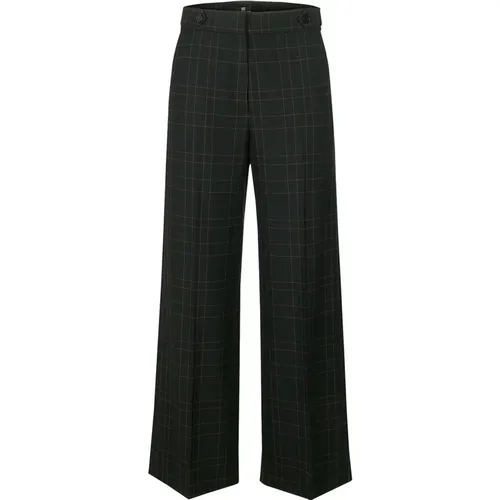 Wide-Fit Trousers , female, Sizes: M, XS - RIANI - Modalova