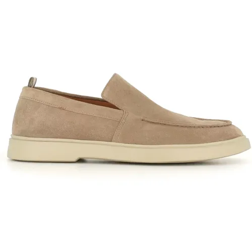 Suede Slip-On Sandals , male, Sizes: 7 1/2 UK, 9 UK, 8 1/2 UK, 7 UK, 10 UK, 8 UK - Officine Creative - Modalova