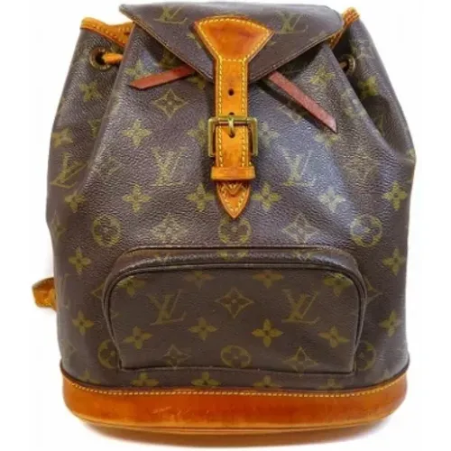 Pre-owned Backpacks, female, , Size: ONE SIZE Pre-owned Canvas louis-vuitton-bags - Louis Vuitton Vintage - Modalova