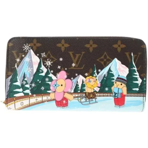 Pre-owned Canvas wallets , female, Sizes: ONE SIZE - Louis Vuitton Vintage - Modalova