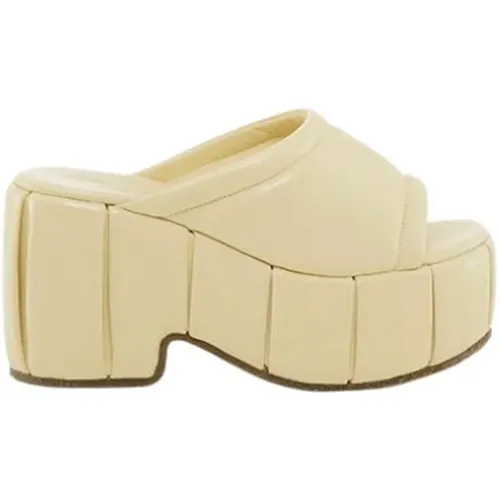 Nachhaltige Sandalen mit Absatz , Damen, Größe: 38 EU - THEMOIRè - Modalova