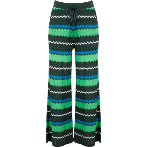 Knitted Trousers , female, Sizes: S, M, XS - P.a.r.o.s.h. - Modalova