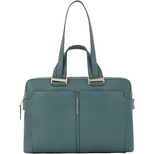 Women`s Handbag with iPad 12.9 , female, Sizes: ONE SIZE - Piquadro - Modalova