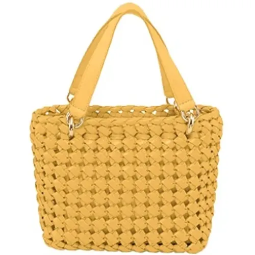 Eco-Fabric Clutch Bag Chaitea Style , female, Sizes: ONE SIZE - THEMOIRè - Modalova